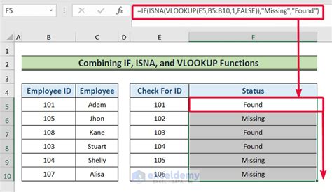 how to find missing values in excel sheet