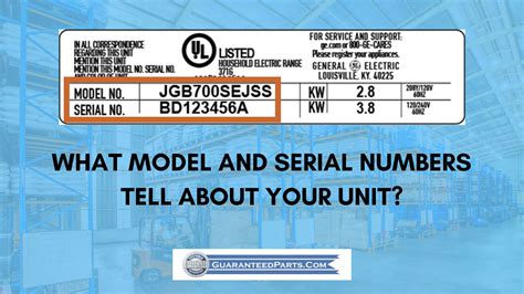 how to find model number from serial number