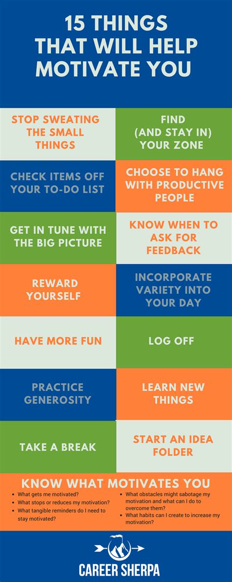 how to find motivation to do things after work
