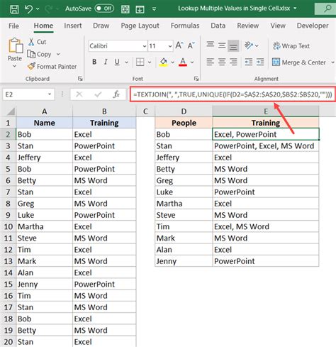 how to find multiple cell values in excel