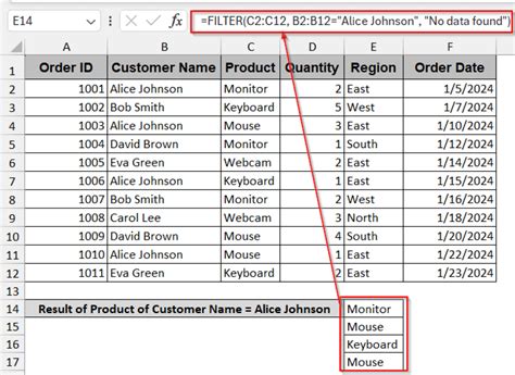 how to find multiple values in excel table