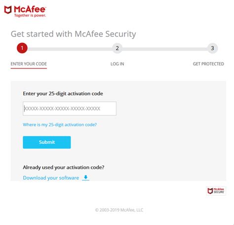 how to find my mcafee subscription code