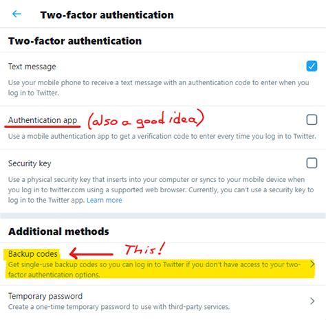 how to find my twitter backup code