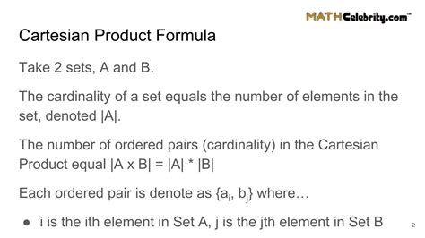How To Find Number Of Elements In A Cartesian Product