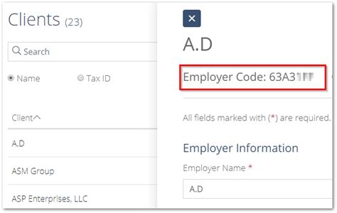how to find out employer code