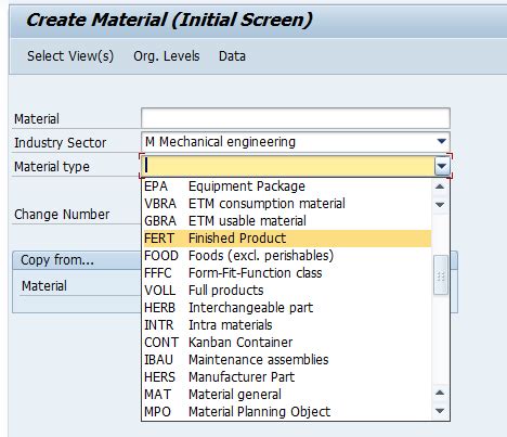 how to find out material code in sap