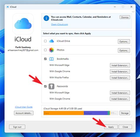 how to find previous icloud passwords