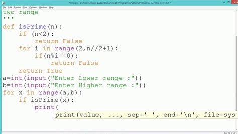 how to find prime numbers from 1 to 100 in python