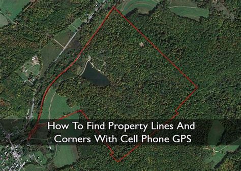 How To Find Property Lines Using Iphone