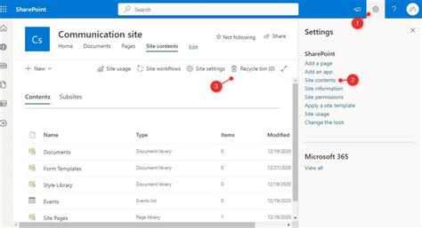 How To Find Recycle Bin In Sharepoint Online