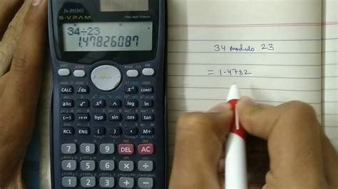 how to find remainder in calculator casio