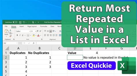 how to find repeated values in excel