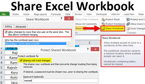 how to find share workbook in excel