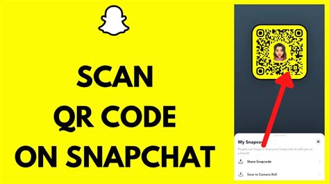 how to find snap qr code