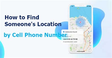 how to find someone's current location using phone number