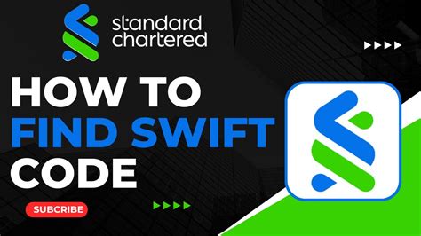 how to find swift code of standard chartered bank