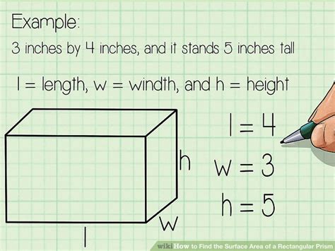 How To Find The Area Of A Rectangular Prism Calculator