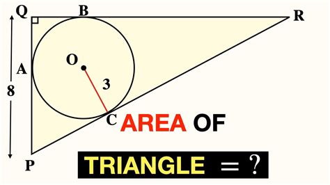 How To Find The Area Of A Right Triangle Inscribed In A Circle