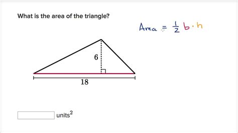 how to find the area of a triangular