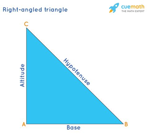 how to find the base of a right triangle