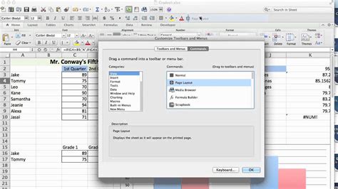 how to find the command button in excel