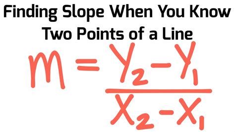 how to find the equation of a line with two points in point slope form