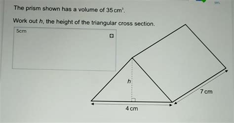 how to find the height of a triangular prism formula