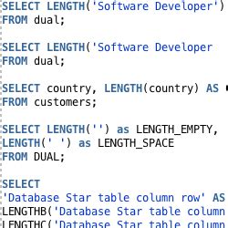 How To Find The Length In Sql
