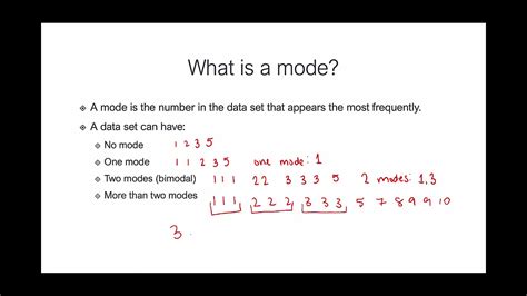 how to find the mode when there is no mode