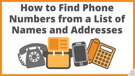how to find the name with mobile number