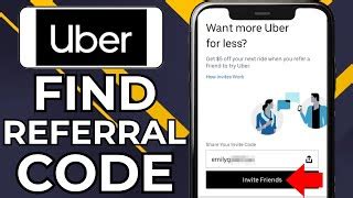 how to find uber eats referral code