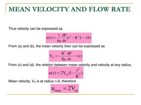 how to find velocity using flow rate