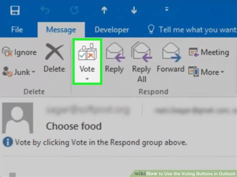 How To Find Voting Buttons In Outlook