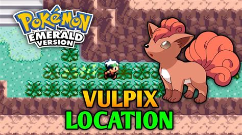 how to find vulpix in emerald