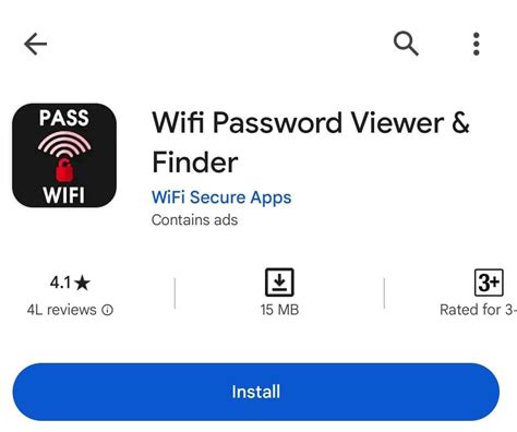how to find wifi password on android phone without qr code