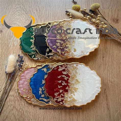 How To Finish Epoxy Resin Coasters