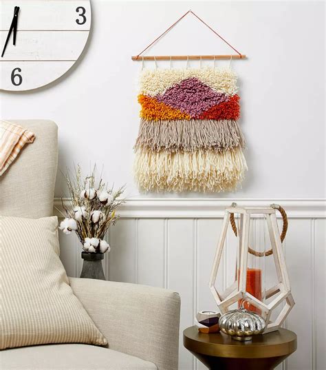 how to finish latch hook wall hanging