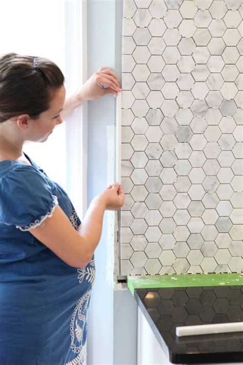 How To Finish Off Kitchen Backsplash