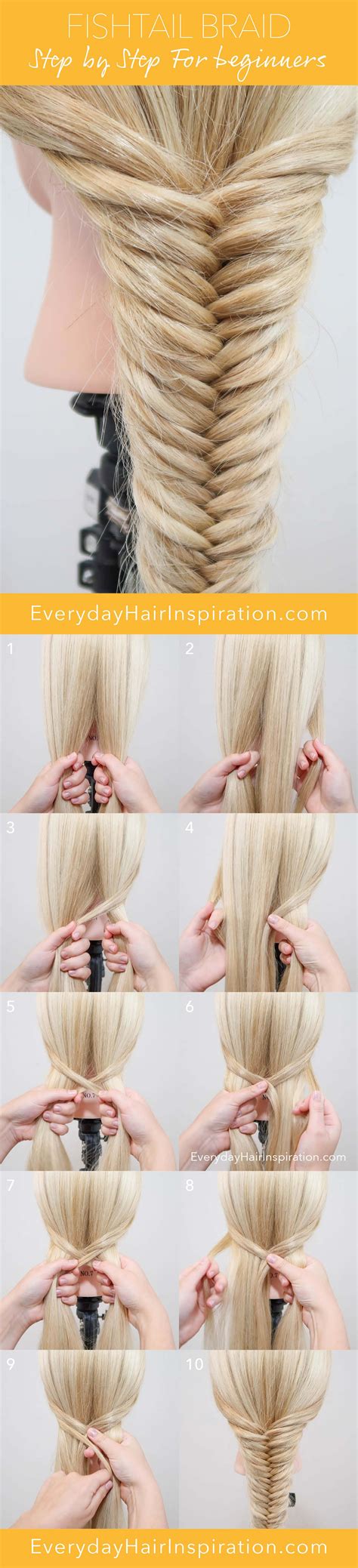 Free How To Fishtail Braid Your Own Hair Step By Step With Pictures Hairstyles Inspiration