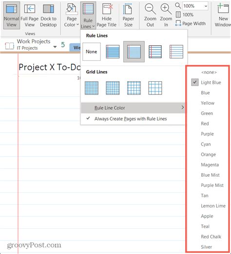 How To Fit Text To Grid Paper One Note