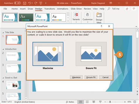 How To Fit To Slide In Powerpoint