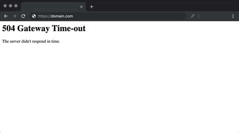 how to fix 504 gateway timeout error in chrome