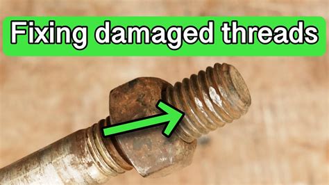 How To Fix A Broken Bolt Thread