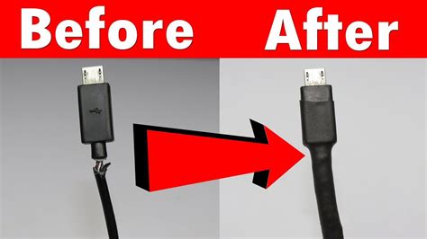 how to fix a broken charger cord android