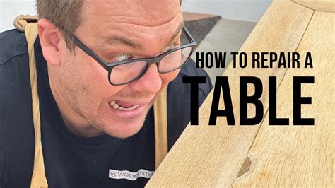 How To Fix A Broken Dining Table