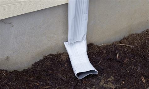 How To Fix A Broken Gutter Downspout