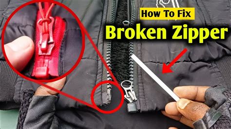 How To Fix A Broken Zipper Box