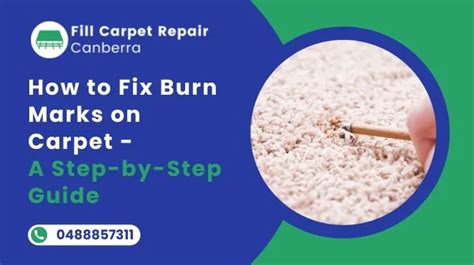 How To Fix A Burn In The Carpet