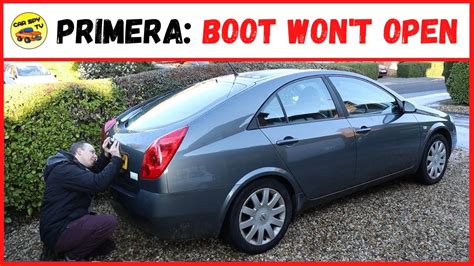 How To Fix A Car Boot That Won't Open
