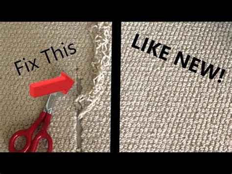 How To Fix A Carpet Pull